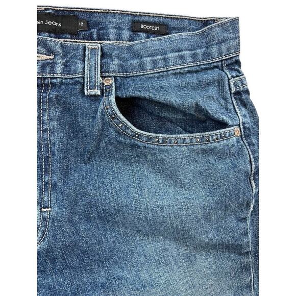 Calvin Klein women's size 12 bootcut jeans. - Picture 5 of 13